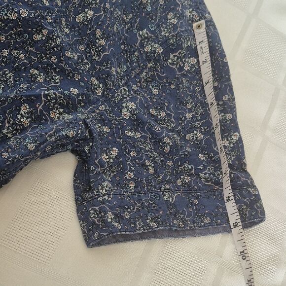 Buffalo David Bitton Navy Floral Button Down Shirt - Picture 11 of 16